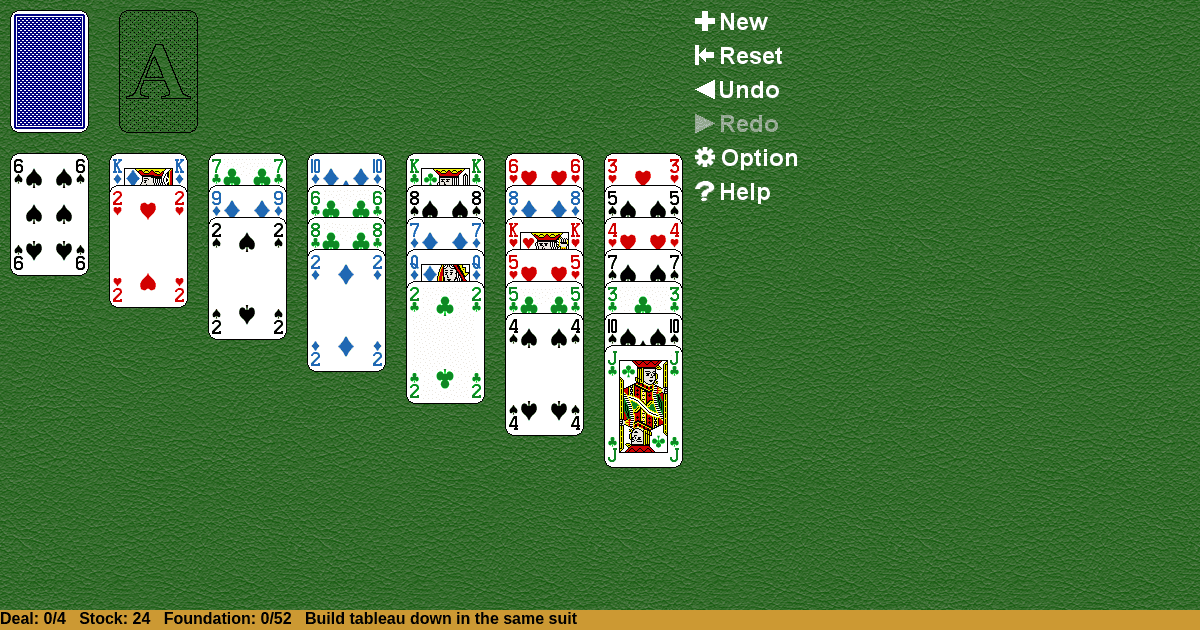 Ace of Hearts Solitaire