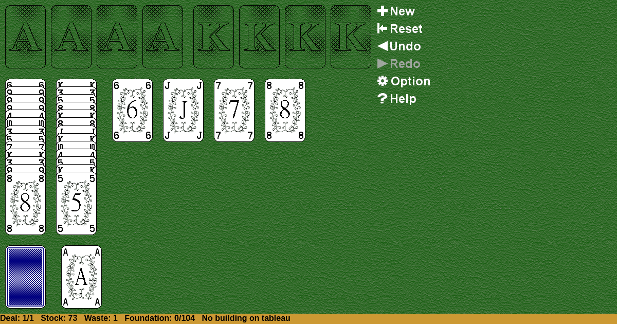 Aces and Kings Solitaire