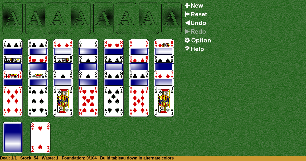 Alternations Solitaire