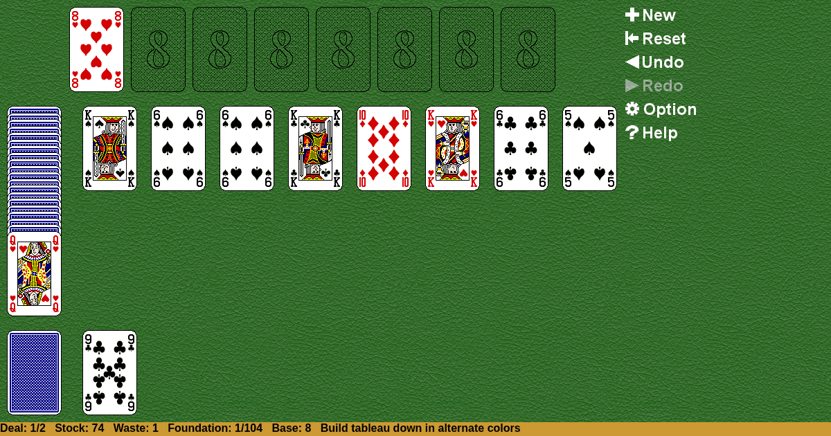 American Toad Solitaire