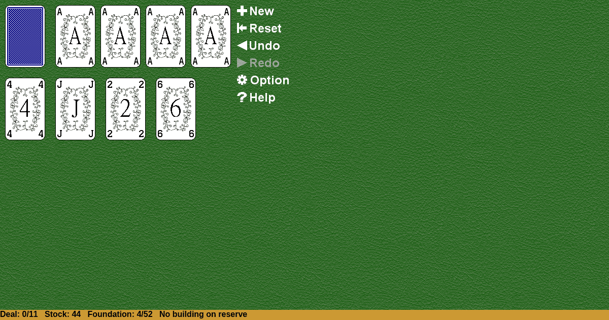 Auld Lang Syne Solitaire