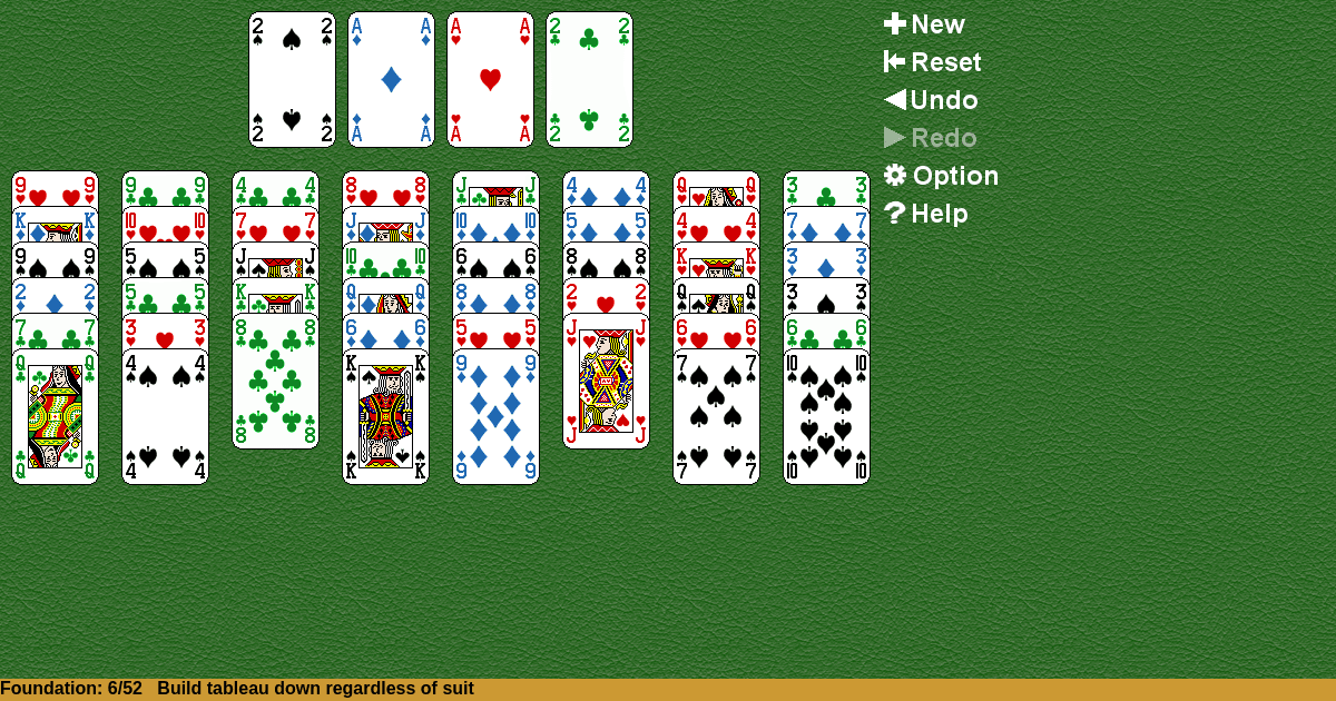 Beleaguered Castle Solitaire