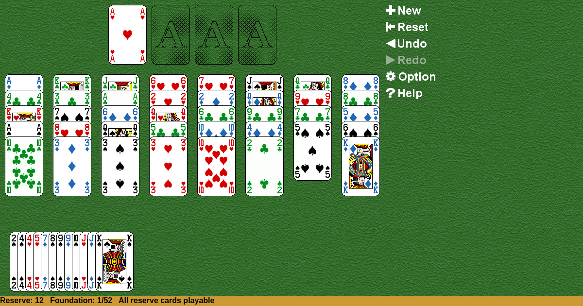 Beleaguered Fortress Solitaire