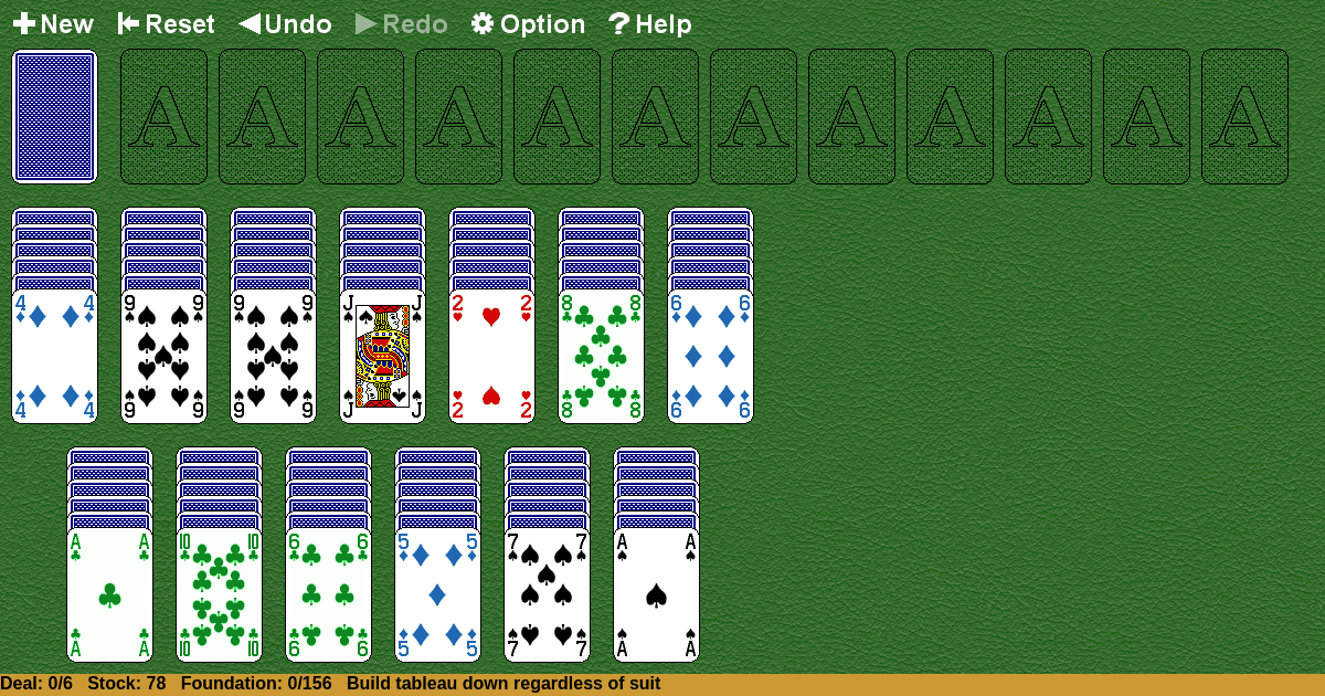 Big Spider Solitaire