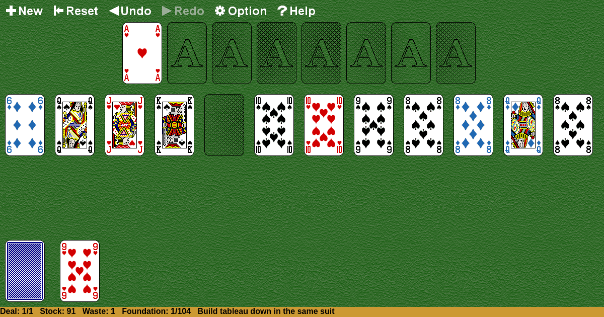 Busy Aces Solitaire