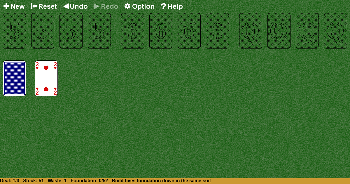 Captive Queens Solitaire