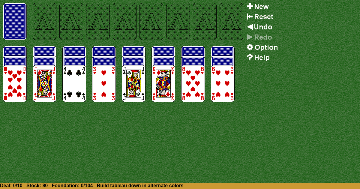 Double Easthaven Solitaire