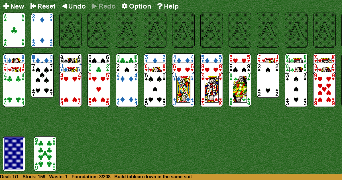 Double Limited Solitaire