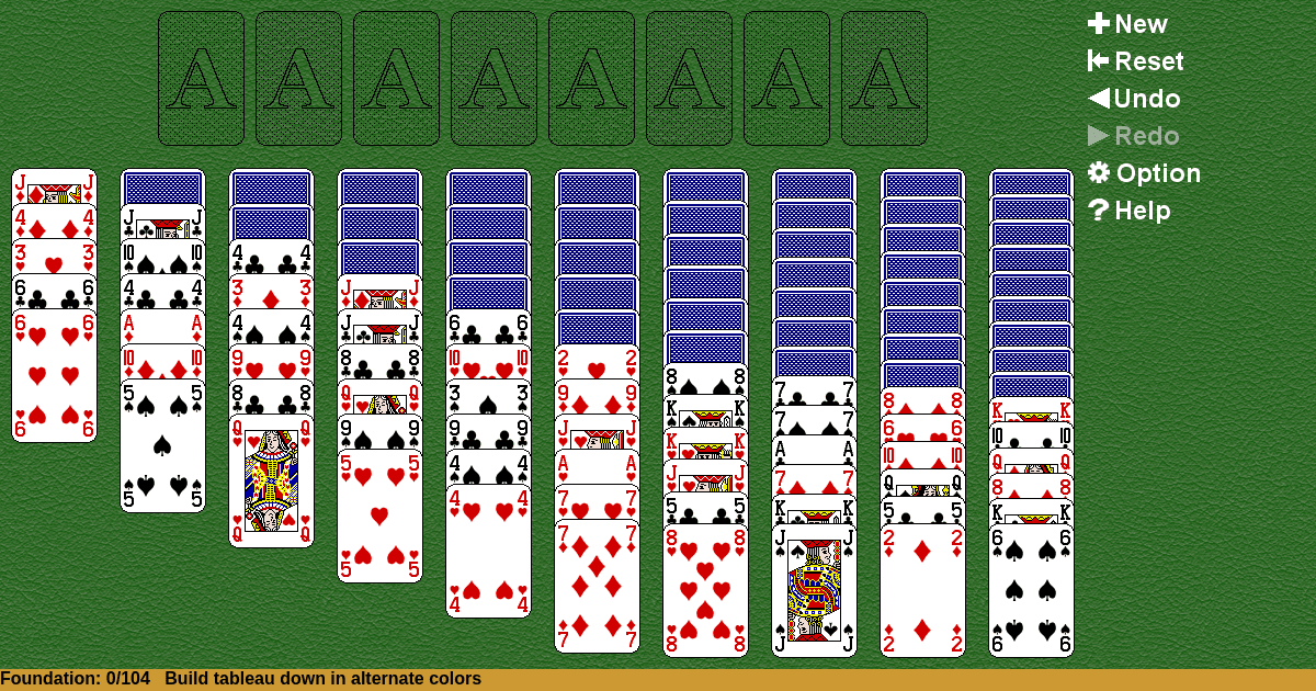 Double Yukon Solitaire