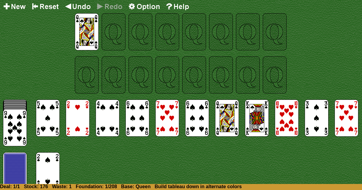Empress of Italy Solitaire