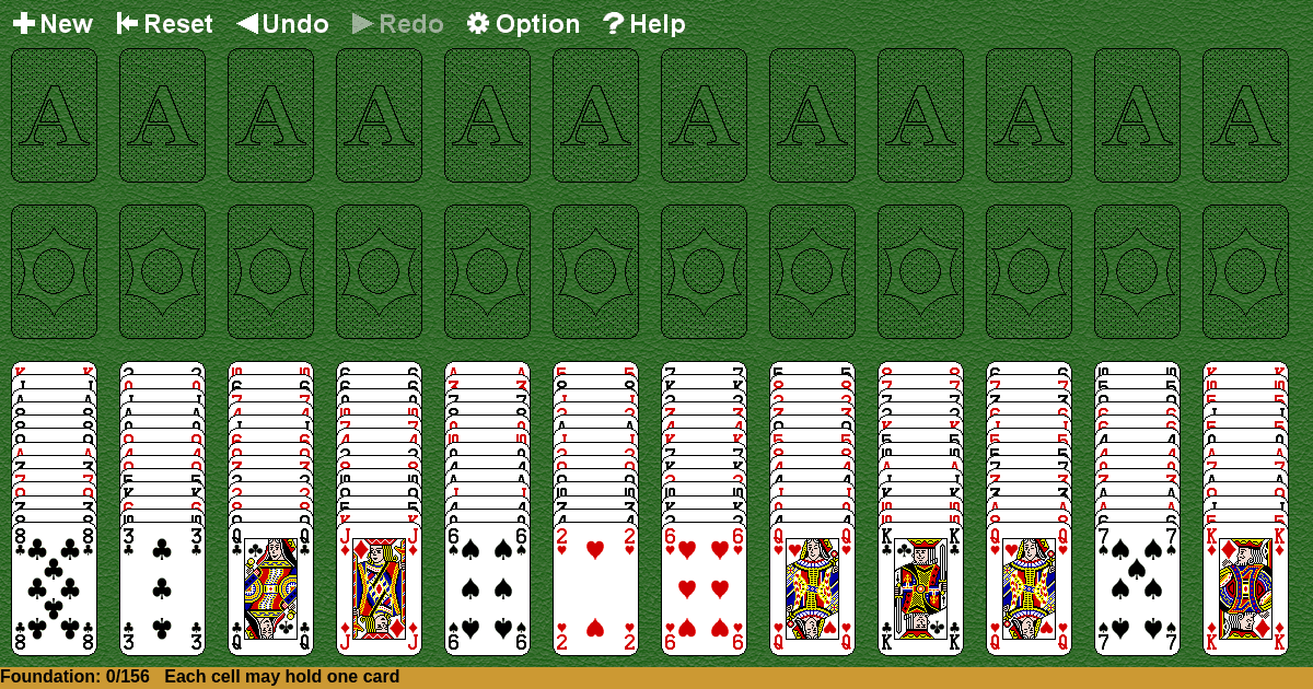 FreeCell Three Deck Solitaire