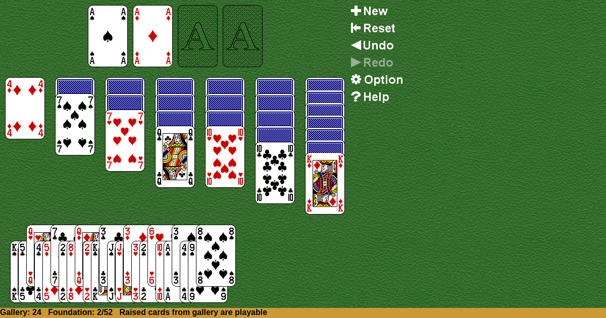 Klondike (Gallery Mode) Solitaire