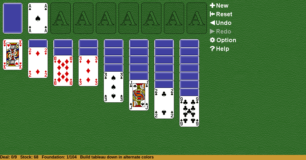 Milligan Harp Solitaire