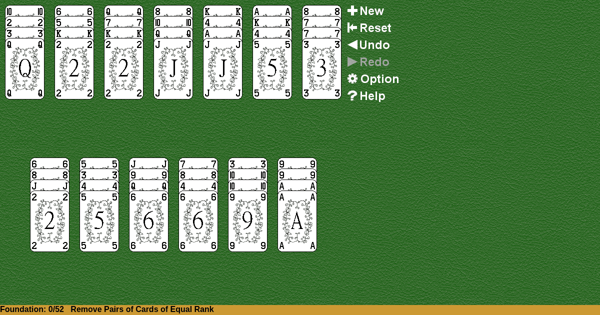 Patient Pairs Solitaire
