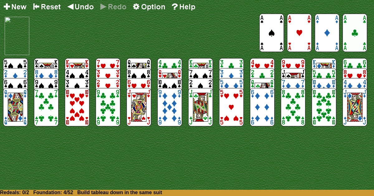 Perseverance B Solitaire