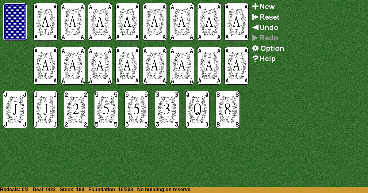 Quadrennial Solitaire