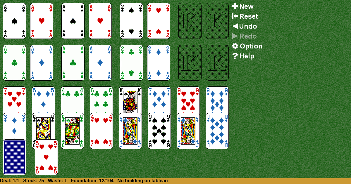 Royal Rendezvous Solitaire