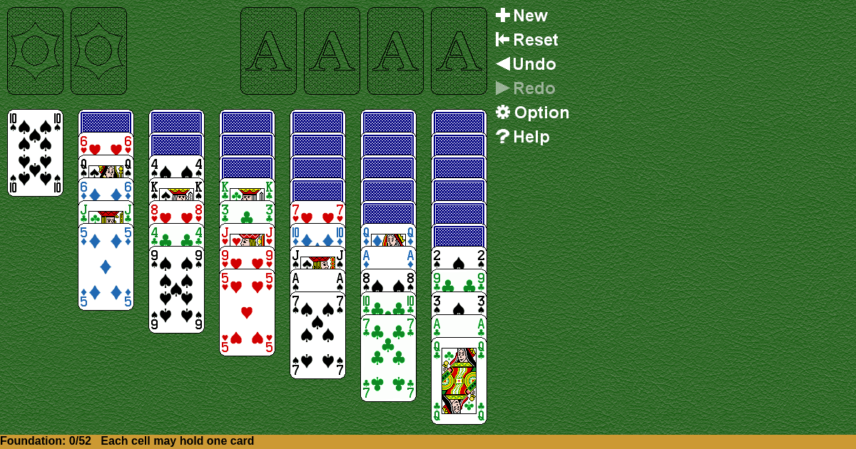 Russian Cell Solitaire