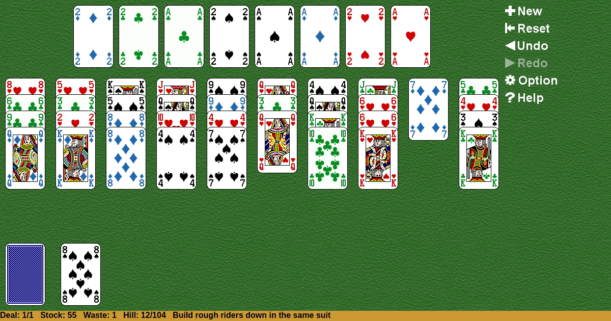 San Juan Hill Solitaire