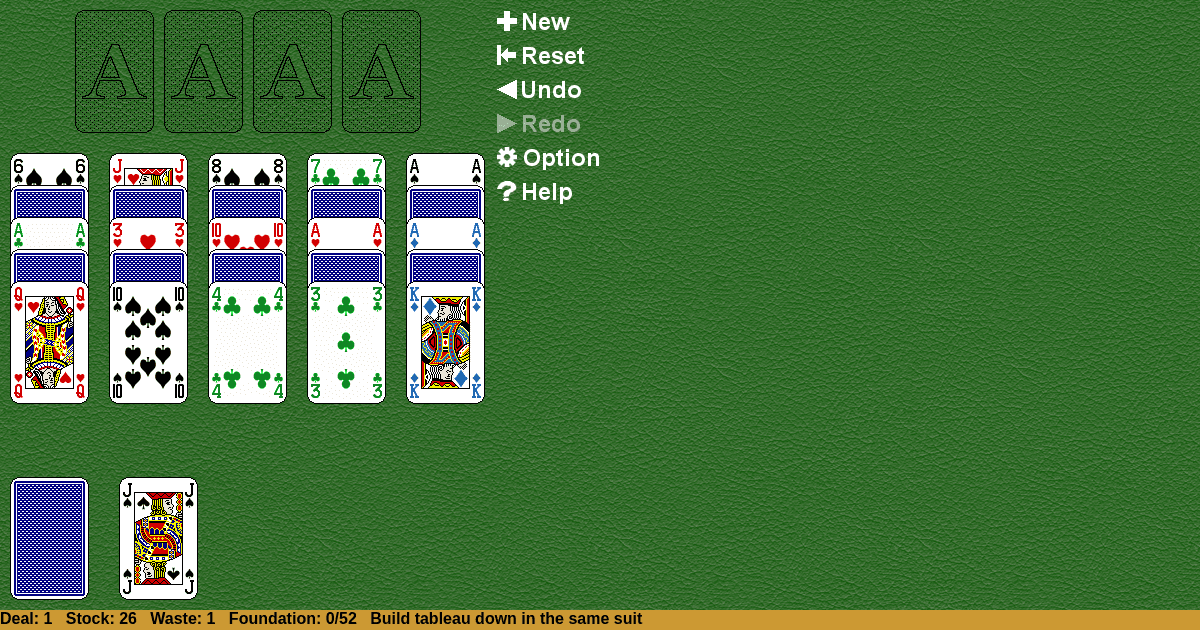 Single Interchange Solitaire