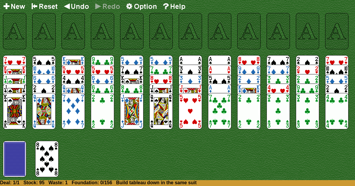Sixty Thieves Solitaire