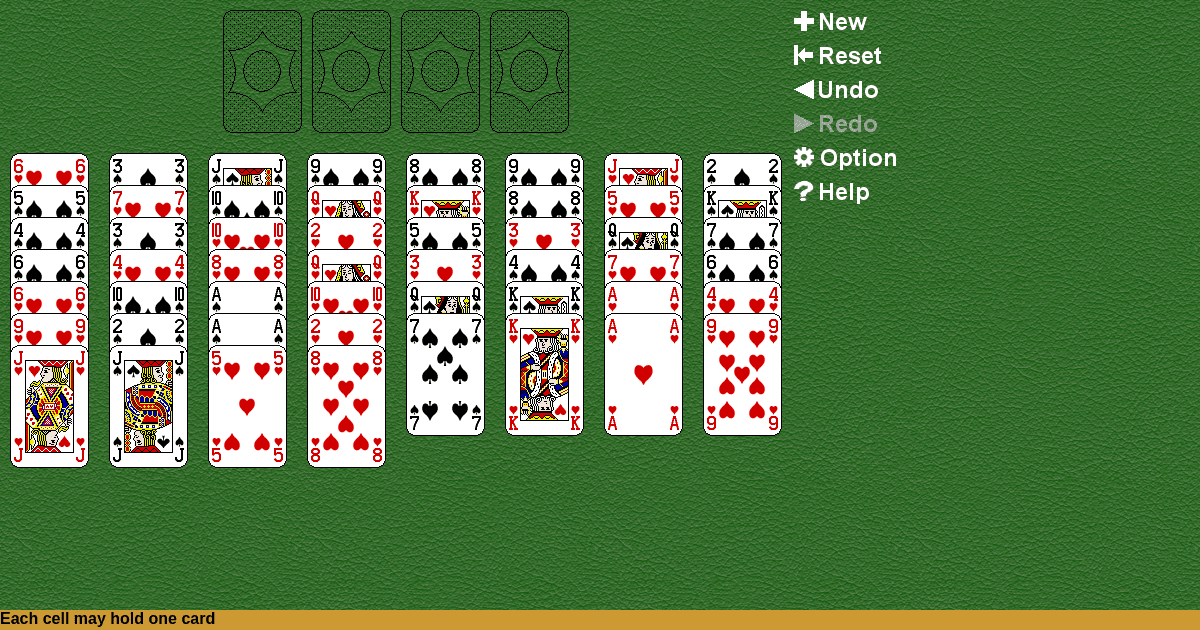 SpiderCells Solitaire