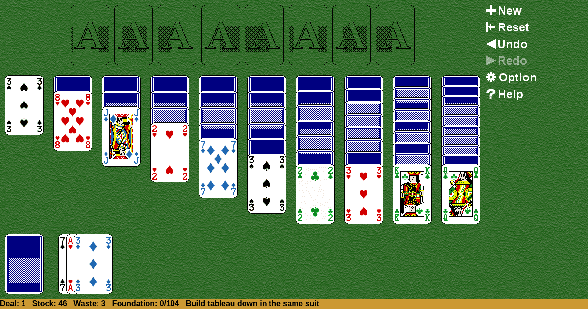 Suit Triangle Solitaire