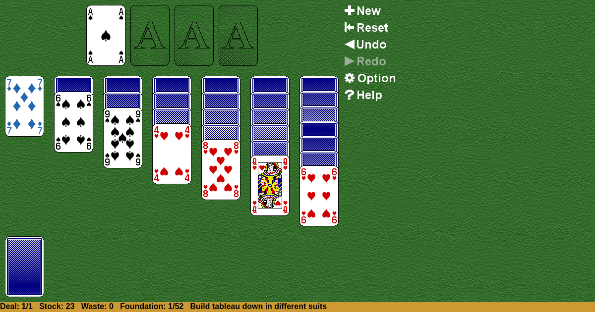 Thumb and Pouch Solitaire