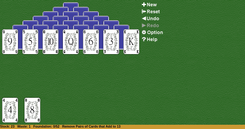 Dark Pyramid Solitaire