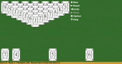 Eleven Triangle Solitaire