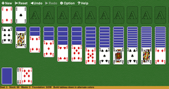 Quadruple Klondike Solitaire