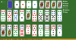 Rainbow Fan Solitaire