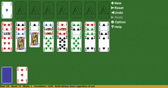 Rows of Four Solitaire