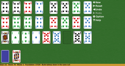 Sixes and Sevens Solitaire