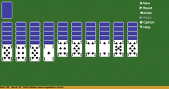 Spider One Suit Solitaire