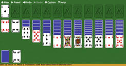 Triple Left Solitaire