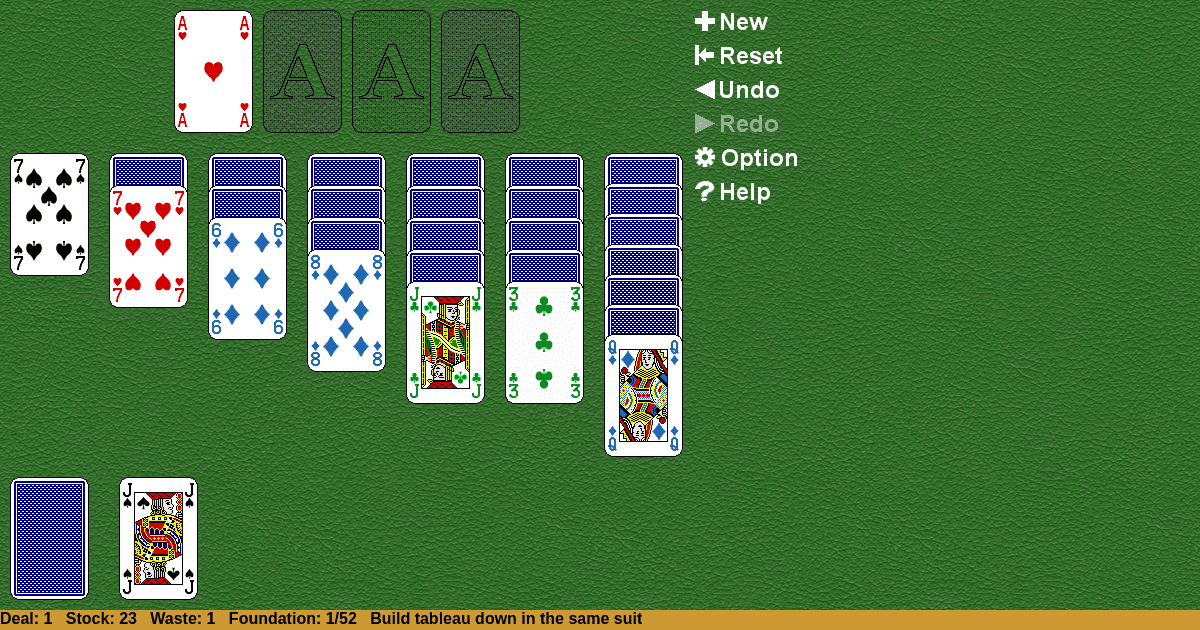 Trigon Left Solitaire