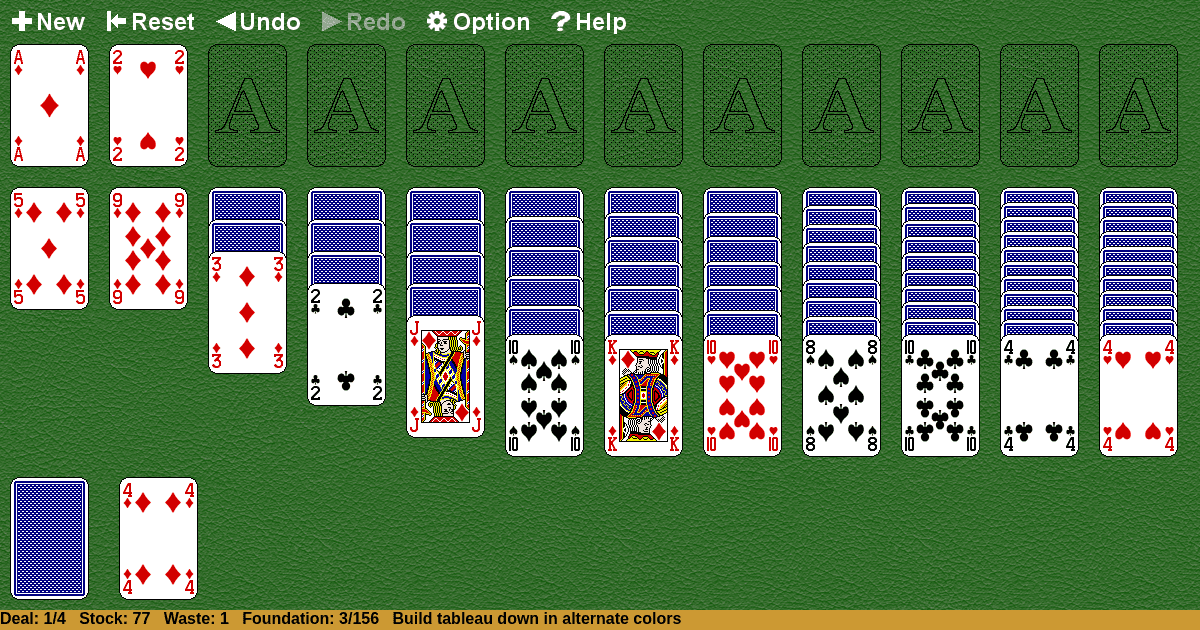 Tripleharp Solitaire