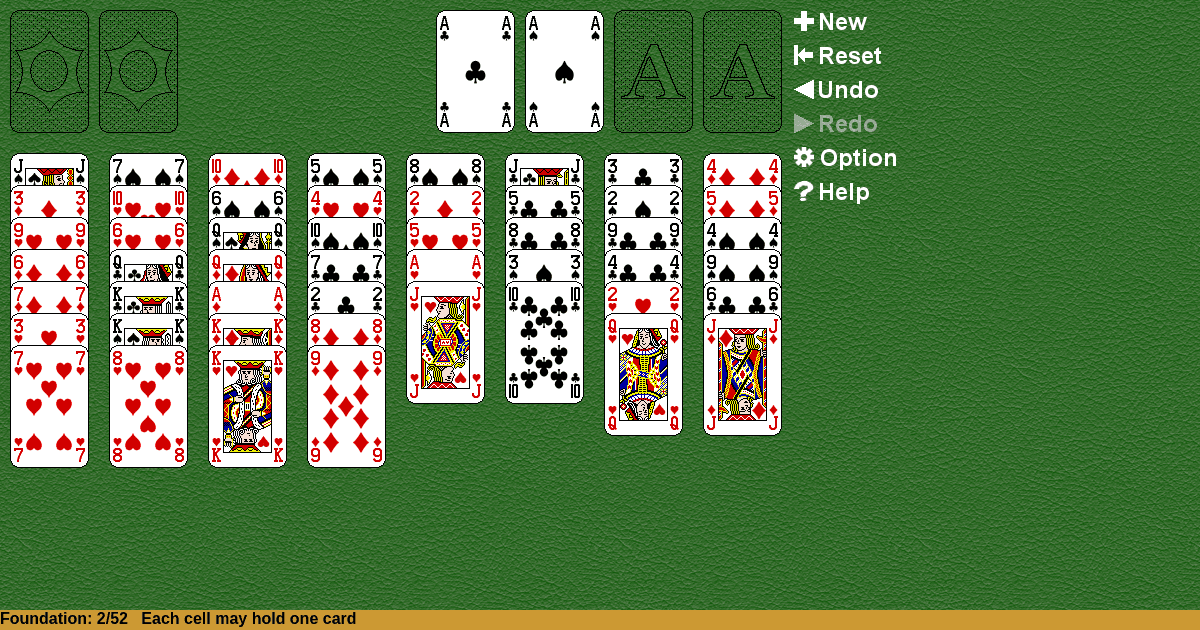 Two Cell Solitaire