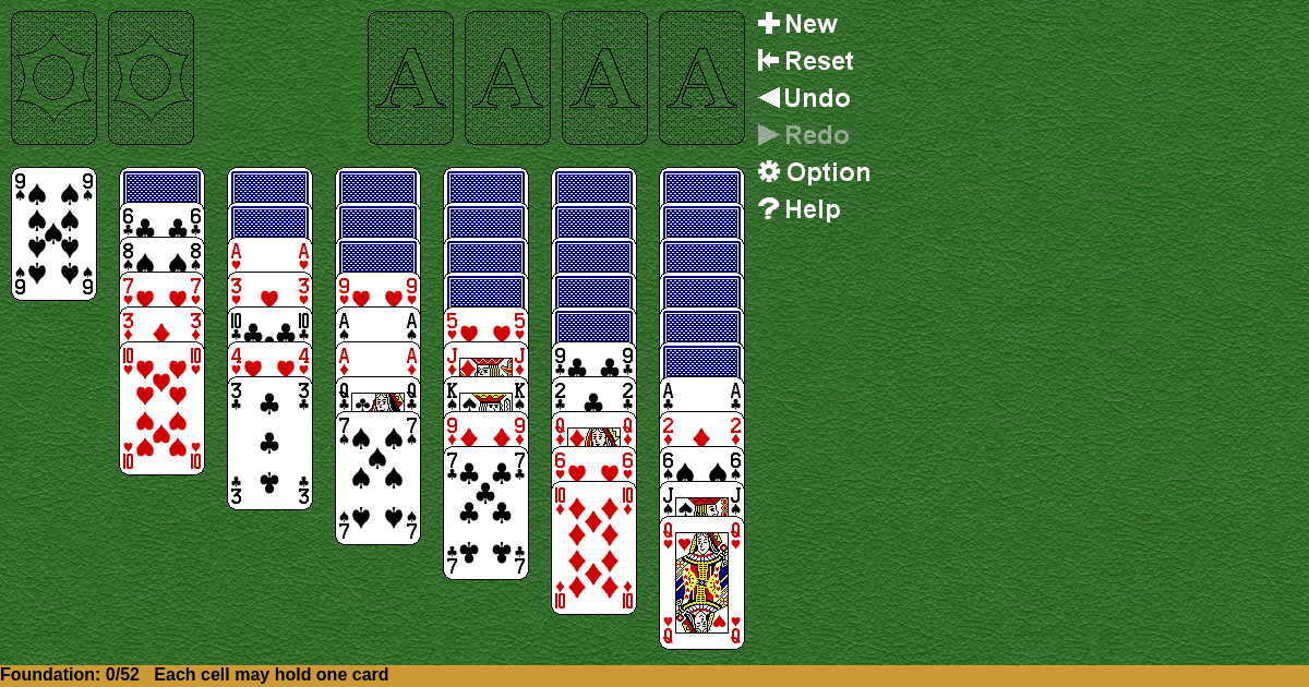 Yukon Cells Solitaire